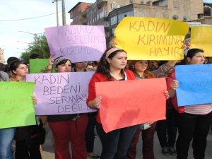 Yüksekovalılar cinsel istismara karşı yürüdü