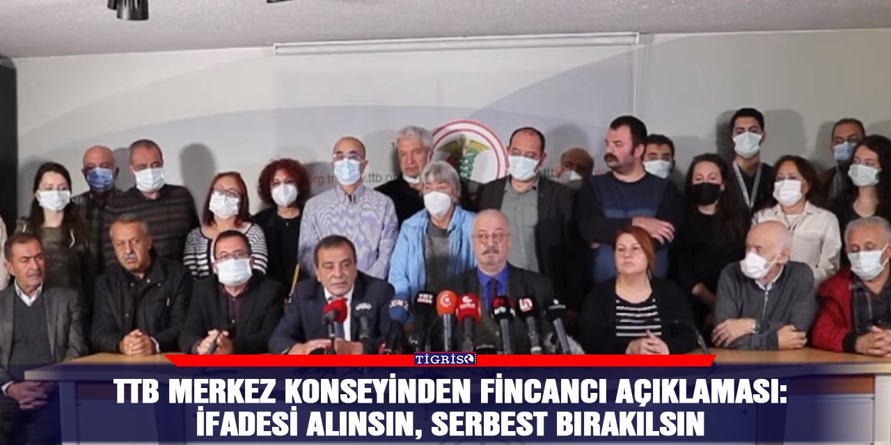 VİDEO-TTB Merkez Konseyinden Fincancı açıklaması