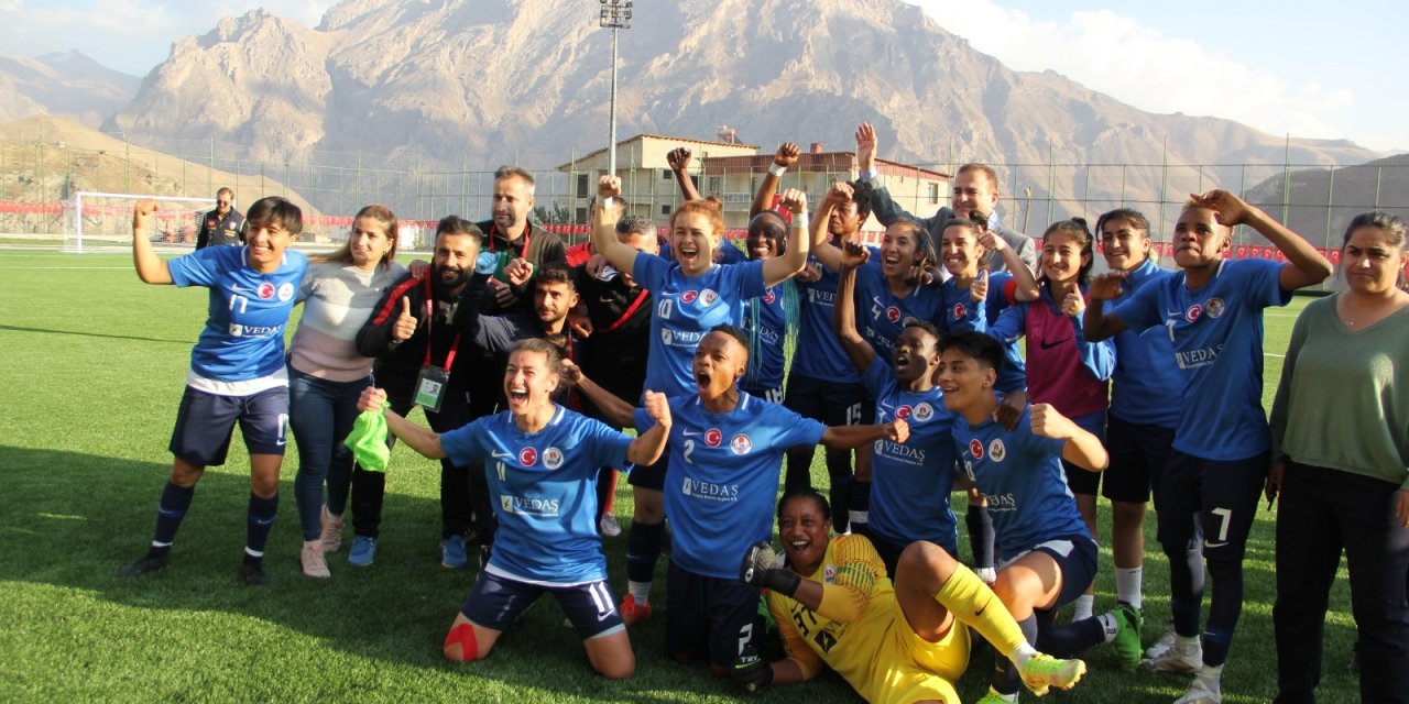 Kadınlar Futbol Süper Ligi: Hakkari, Hatay’ı mağlup etti