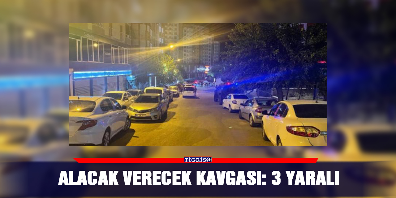 Alacak verecek kavgası: 3 yaralı
