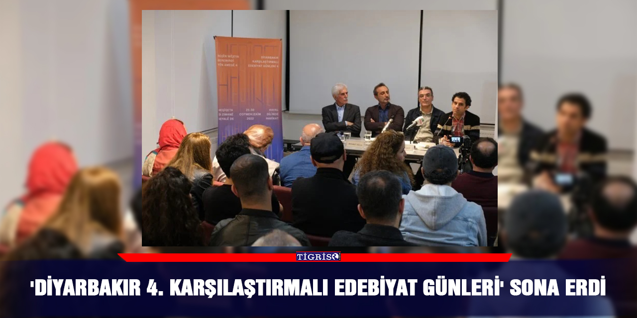 'Diyarbakır 4. Karşılaştırmalı Edebiyat Günleri' sona erdi