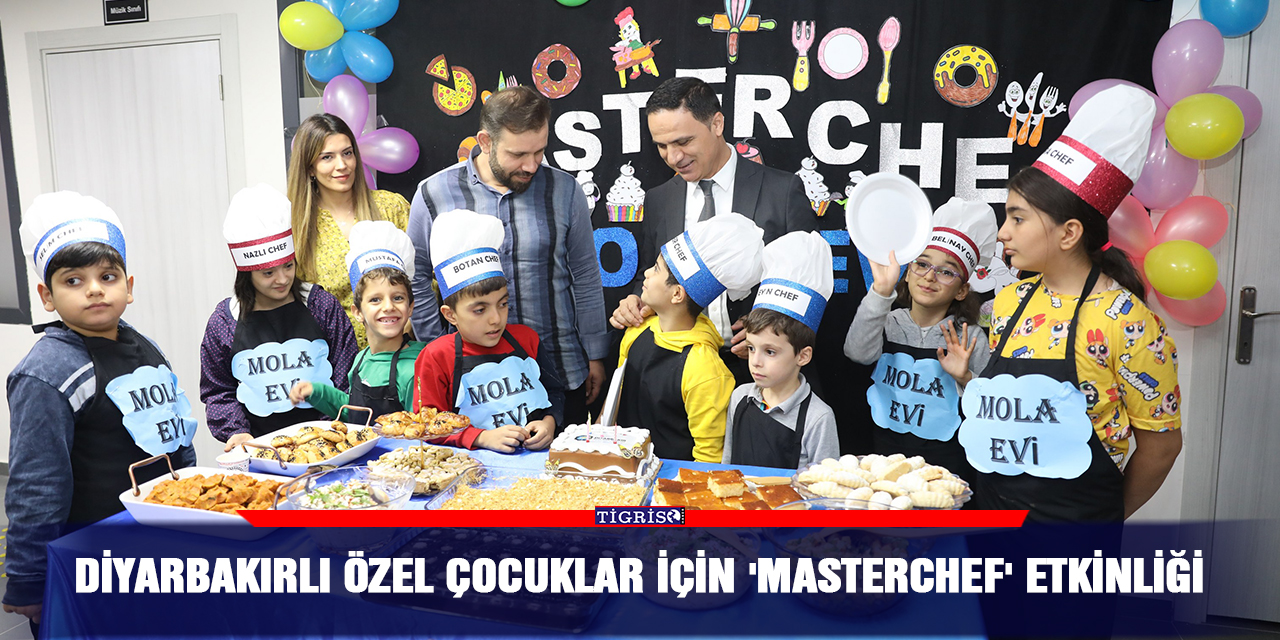 Diyarbakırlı özel çocuklar için 'Masterchef' etkinliği