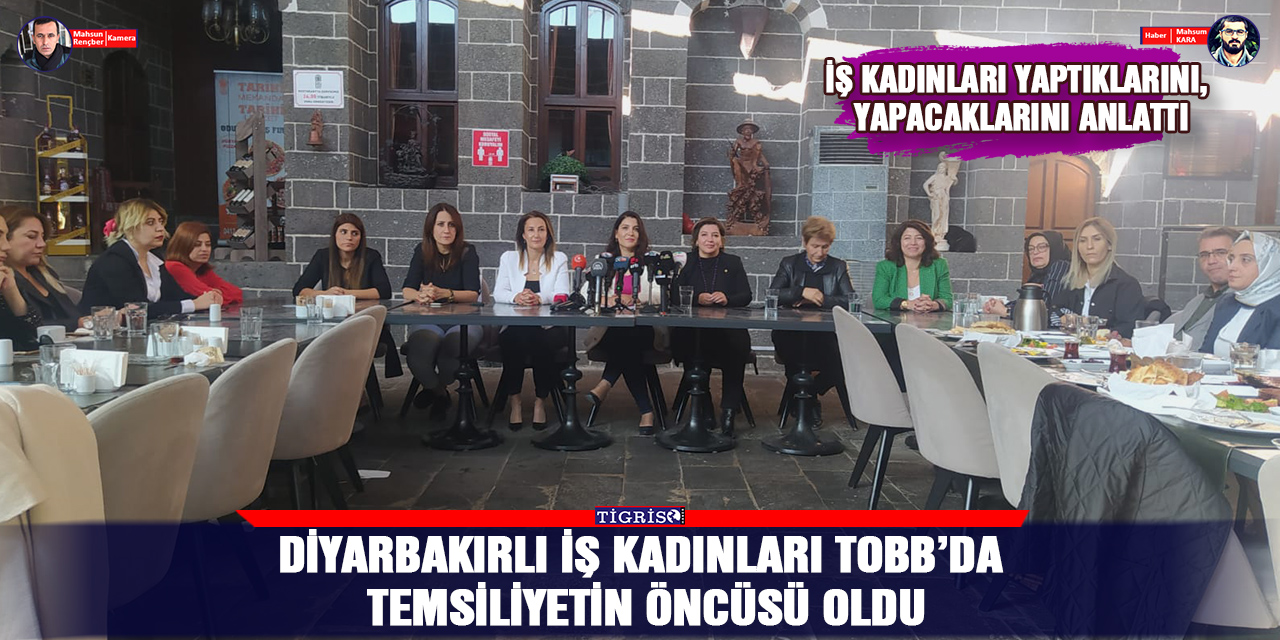VİDEO - Diyarbakırlı iş kadınları TOBB’da temsiliyetin öncüsü oldu