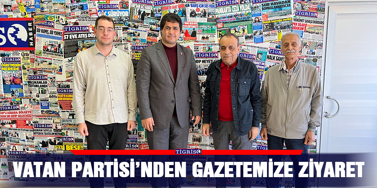 Vatan Partisi’nden gazetemize ziyaret