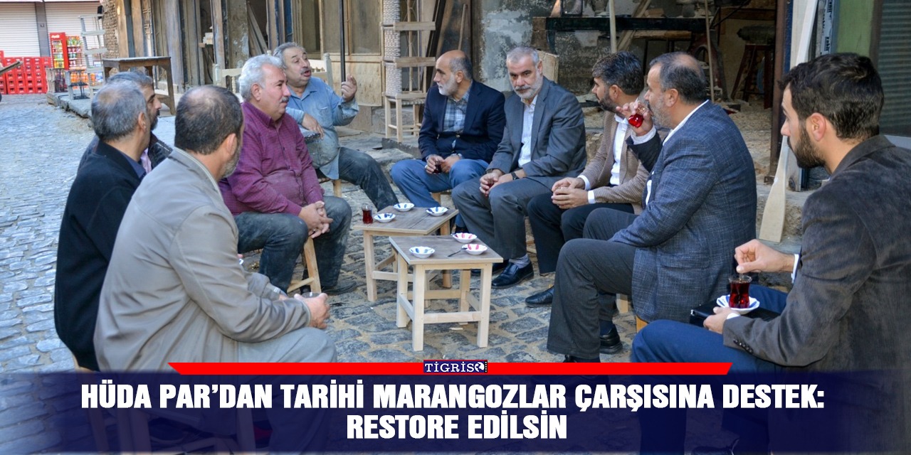VİDEO - HÜDA PAR’dan tarihi marangozlar çarşısına destek: Restore edilsin