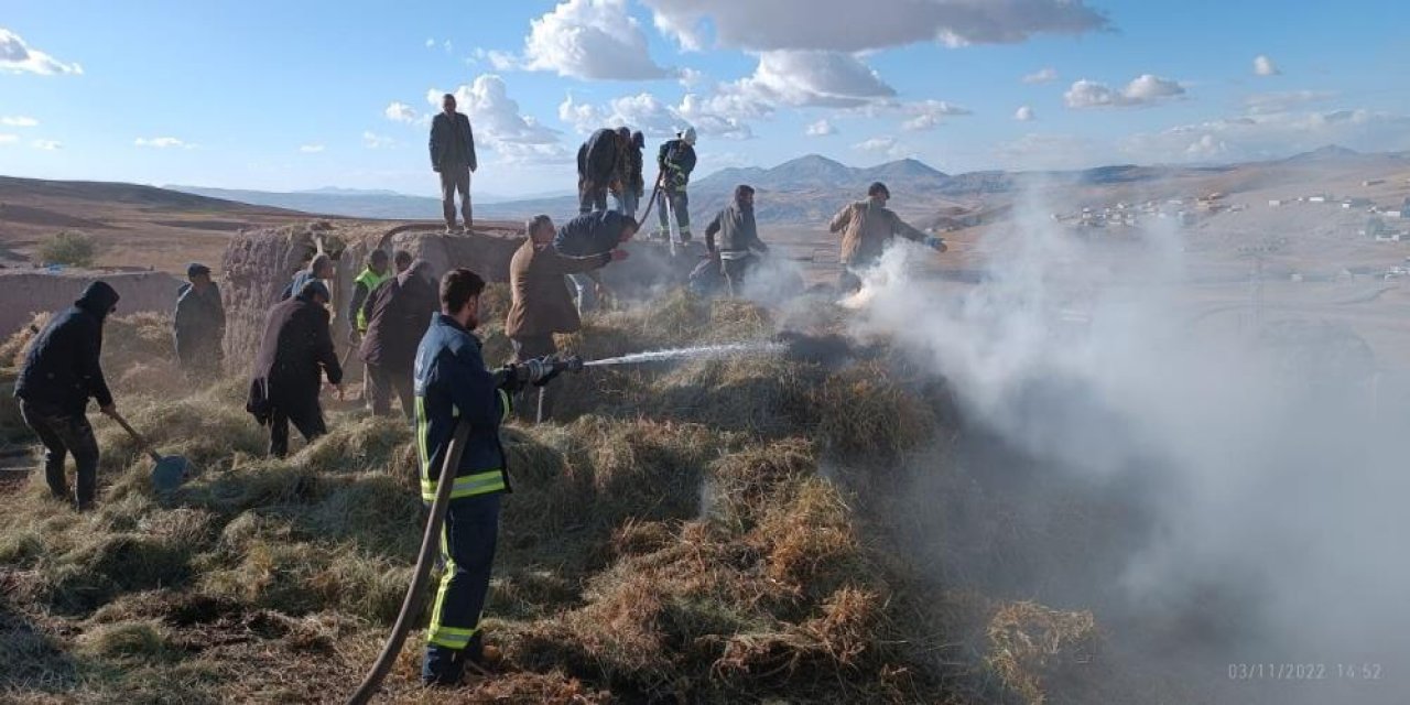 Bin 500 bağ ot yandı