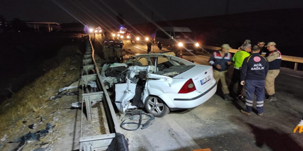 Urfa’da kaza, 2 ölü, 1 yaralı