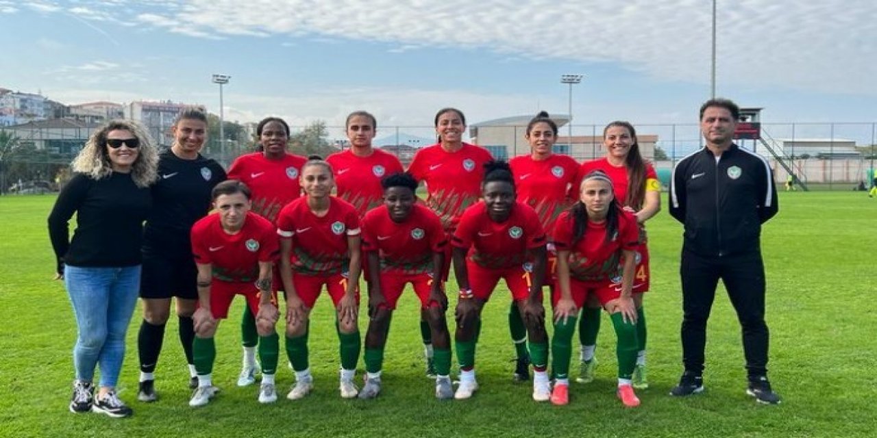Amedspor Kadın Futbol Takımı, Trabzon’dan 1 puanla döndü
