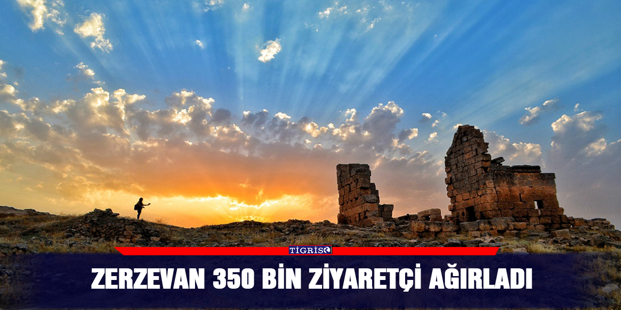 Zerzevan 350 bin ziyaretçi ağırladı