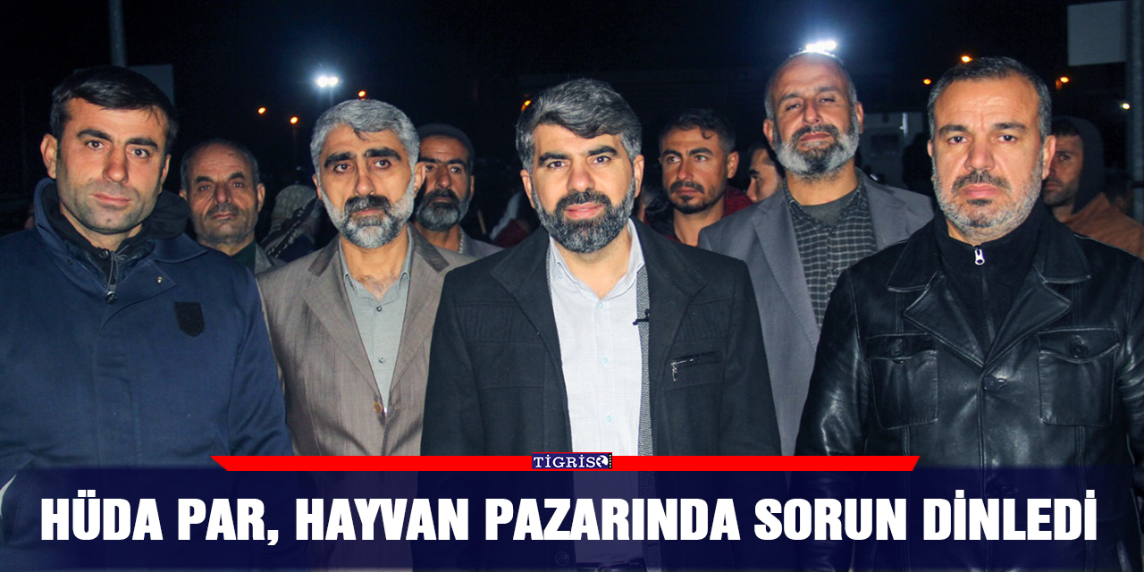 VİDEO - HÜDA PAR, hayvan pazarında sorun dinledi