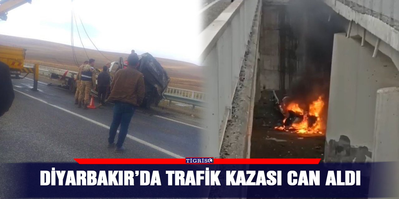 Diyarbakır’da trafik kazası can aldı