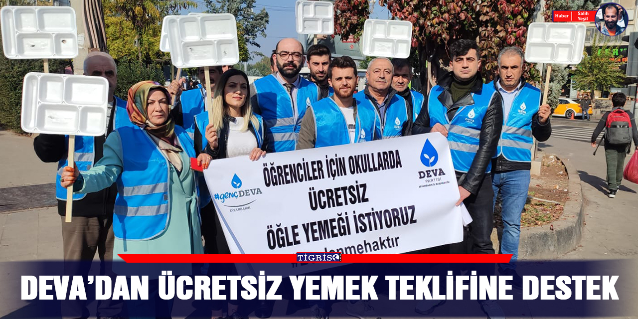 DEVA’dan ücretsiz yemek teklifine destek