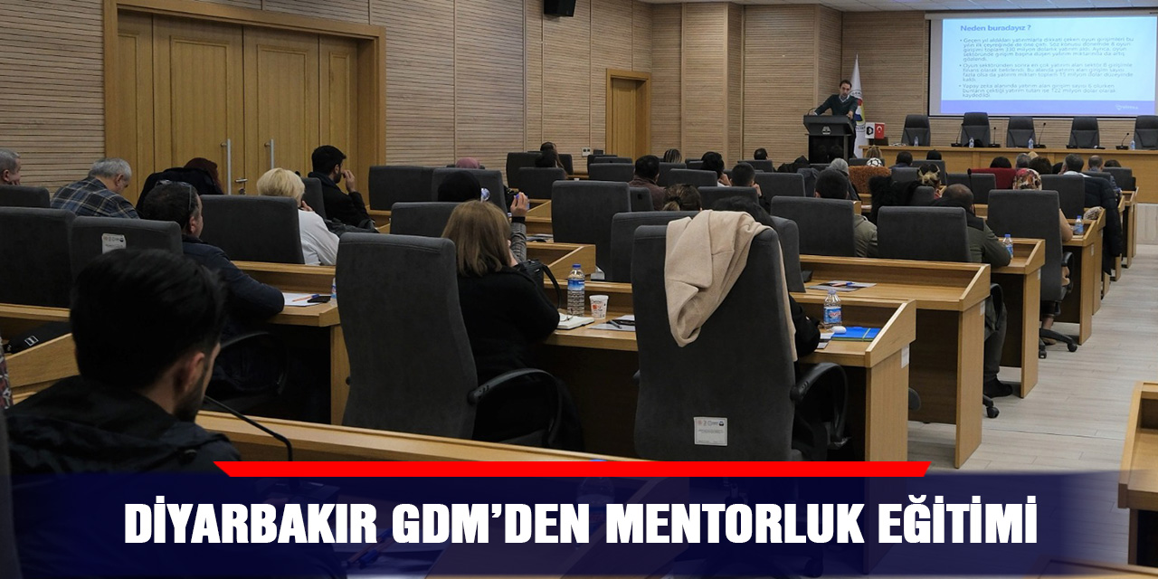 Diyarbakır GDM’den mentorluk eğitimi