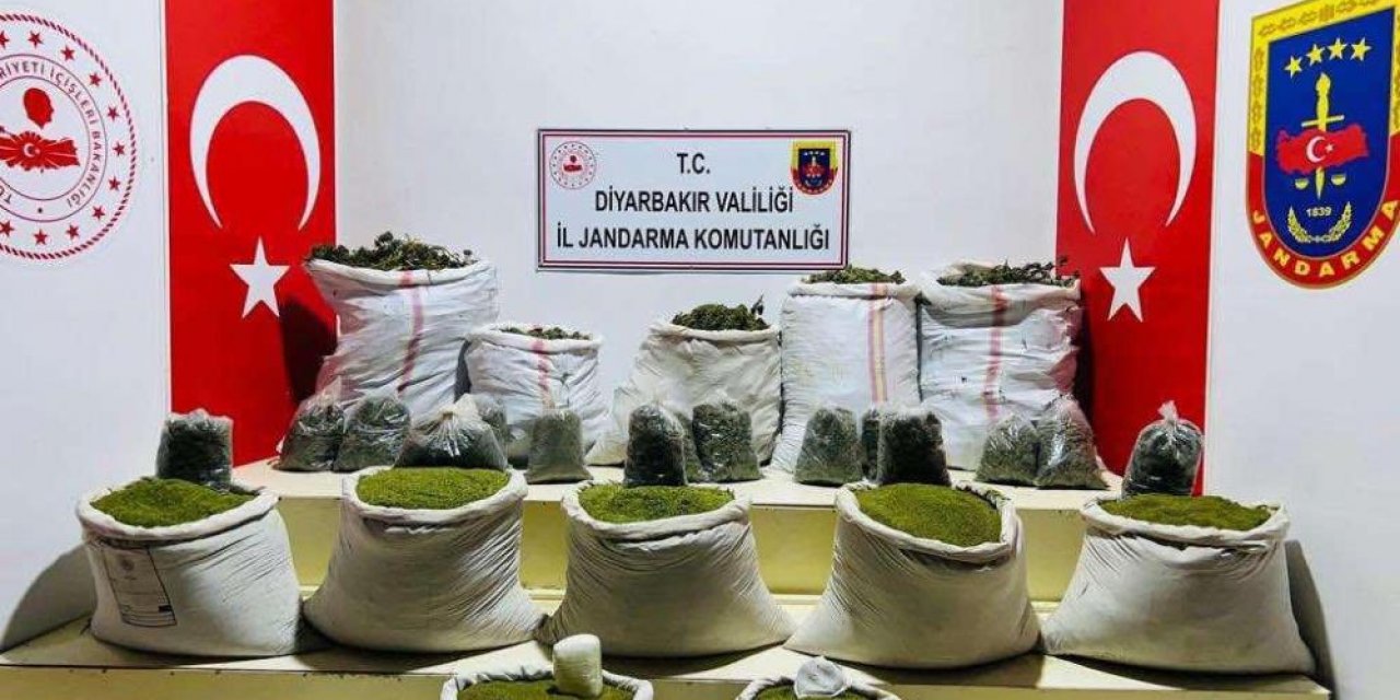 Diyarbakır’da uyuşturucu operasyonu