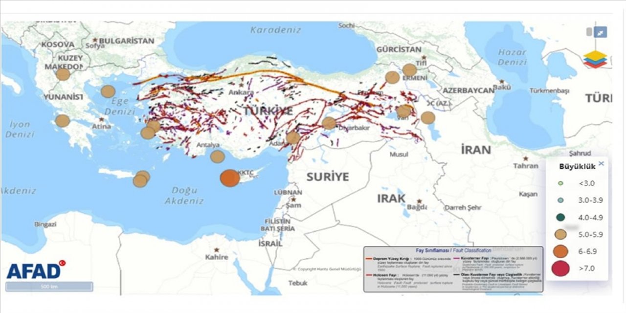 Türkiye'de 10 ayda 17 bin deprem yaşandı