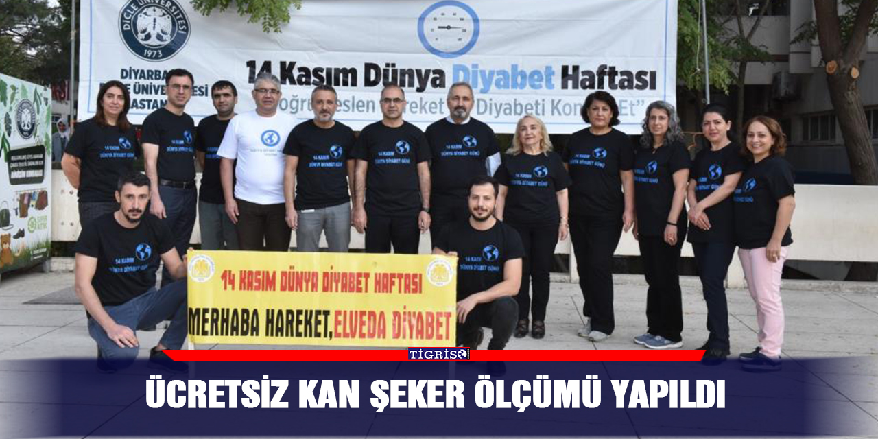 Diyarbakır’da diyabet günü etkinliği