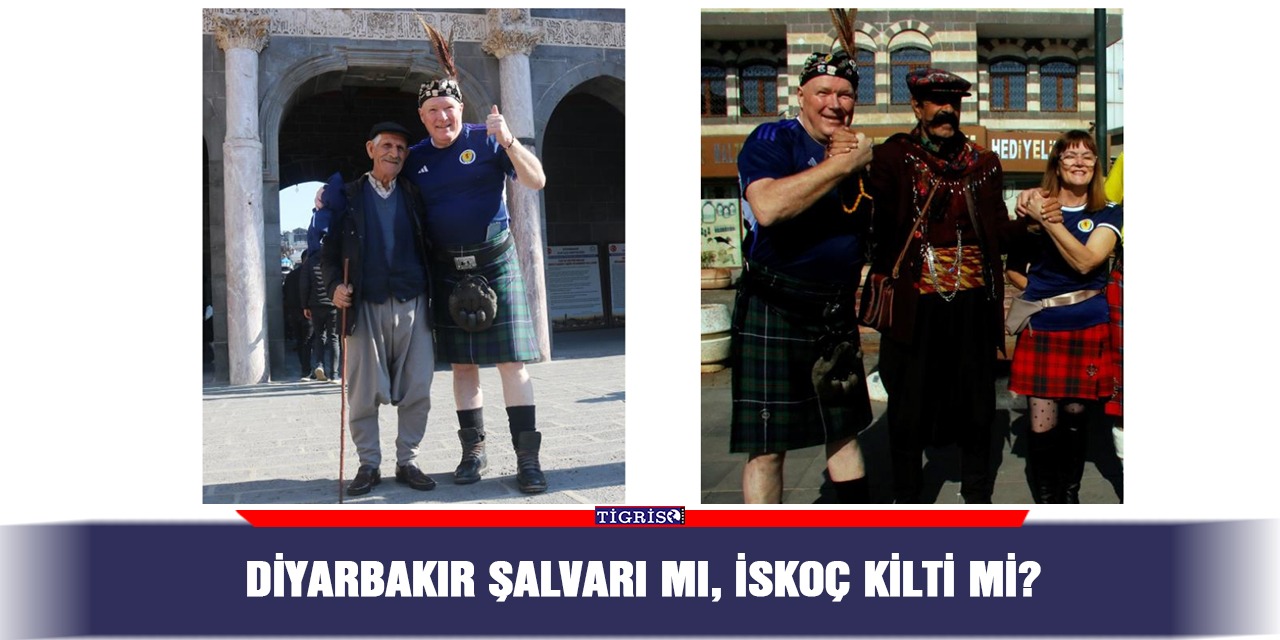 Diyarbakır şalvarı mı, İskoç kilti mi?