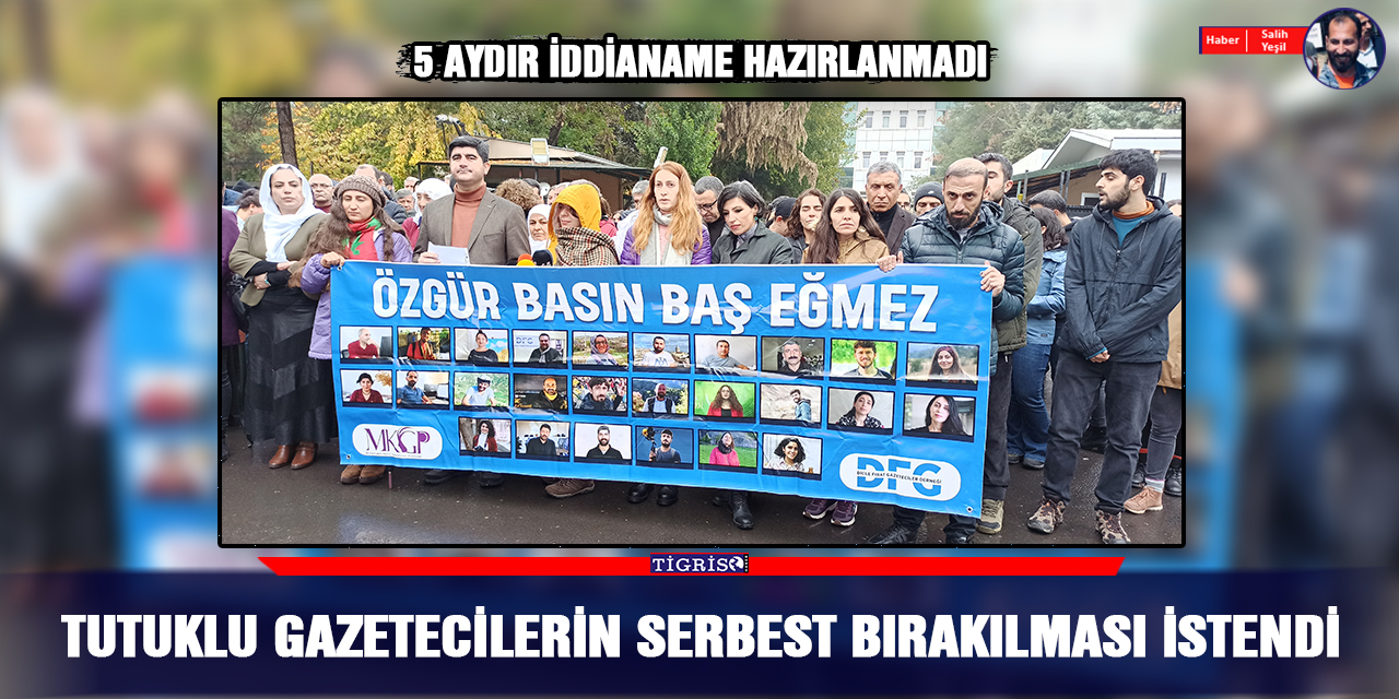 Tutuklu gazetecilerin serbest bırakılması istendi