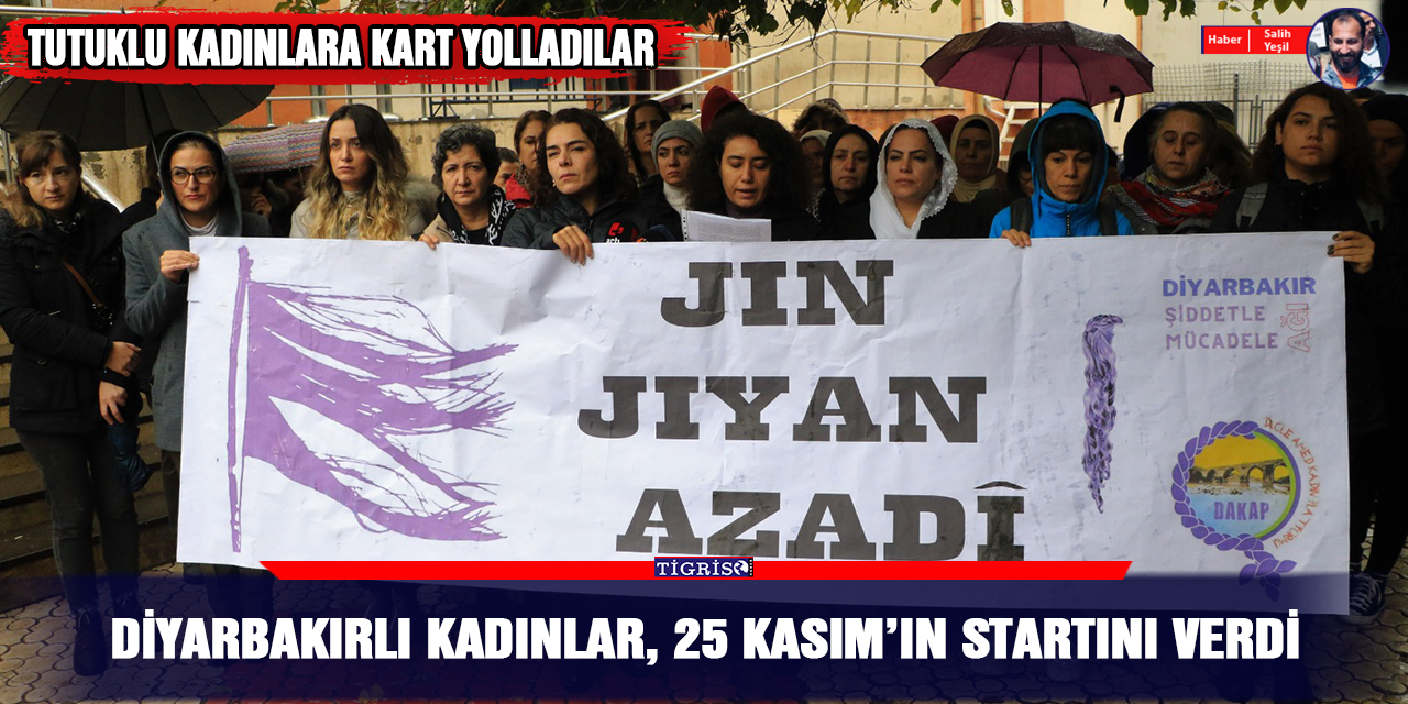 Diyarbakırlı Kadınlar, 25 Kasım’ın startını verdi