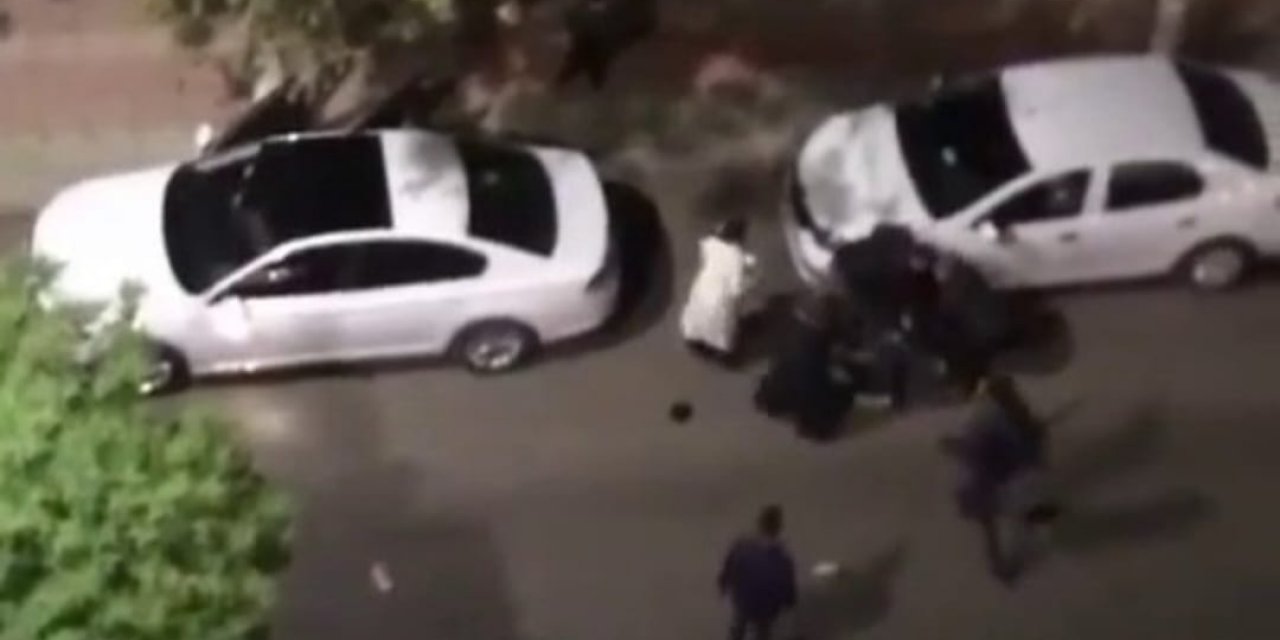 Siirt'te yol ortasında kadına şiddet