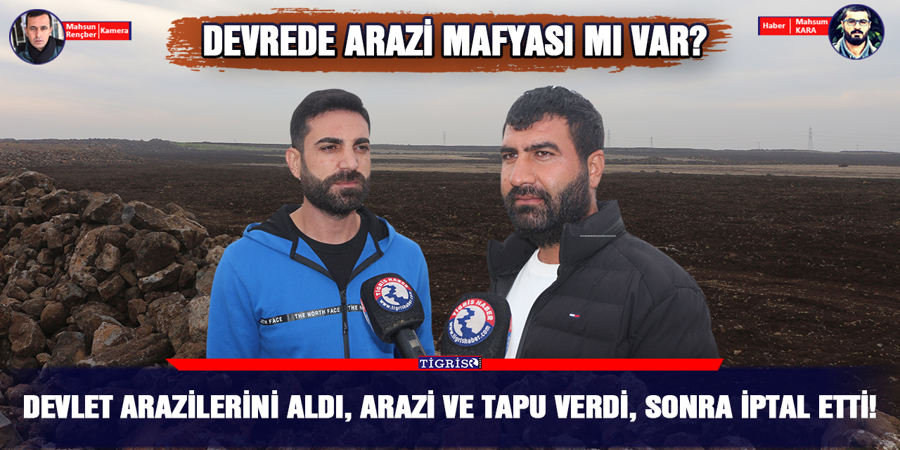 VİDEO - Devlet arazilerini aldı, arazi ve tapu verdi, sonra iptal etti!