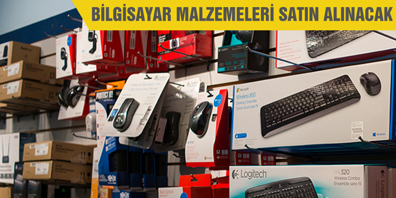 Bilgisayar malzemeleri ve yazıcı satın alınacak