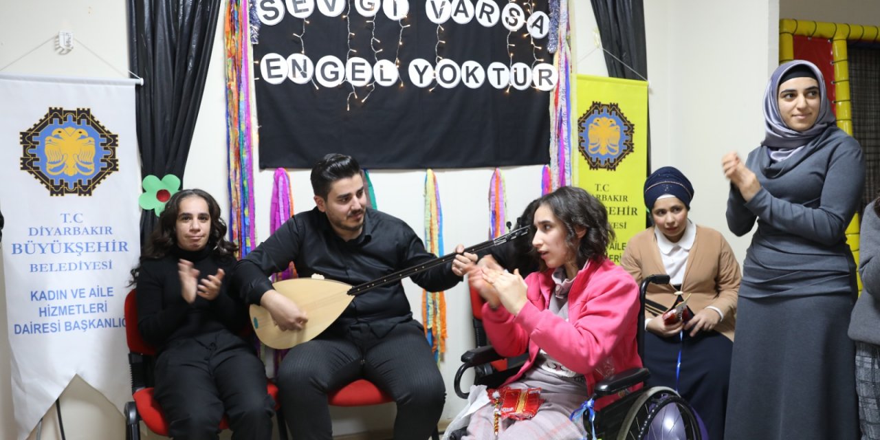 Diyarbakır’da engelli çocuklar için etkinlik