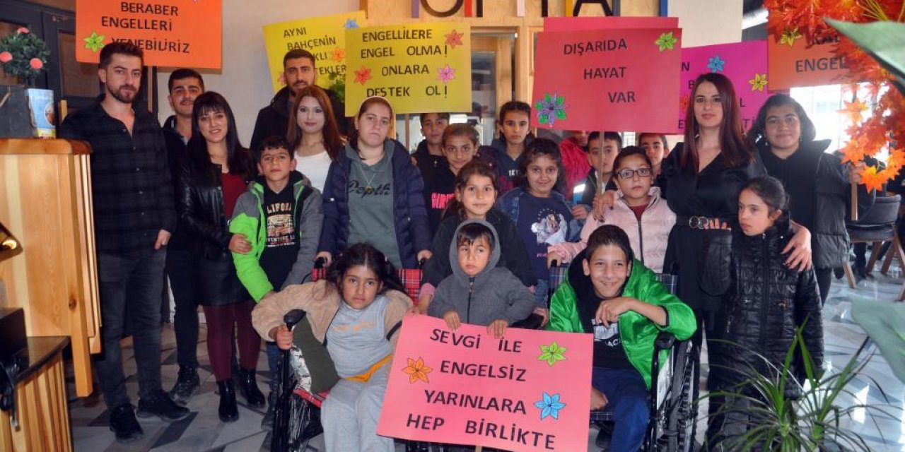 Özel gereksinimli çocuklar unutulmadı