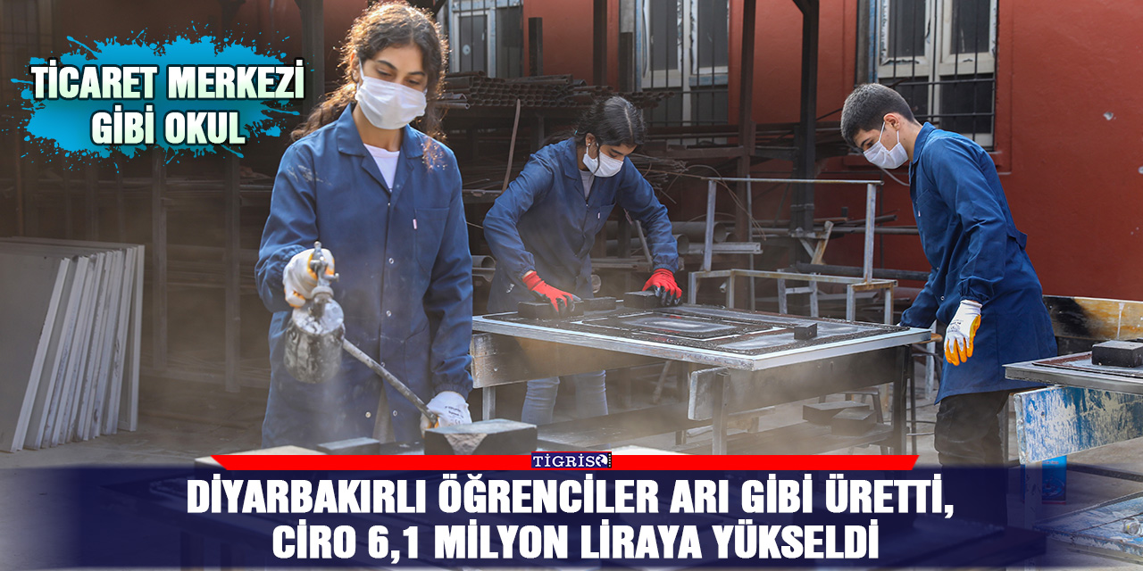 Diyarbakırlı öğrenciler arı gibi üretti, ciro 6,1 milyon liraya yükseldi