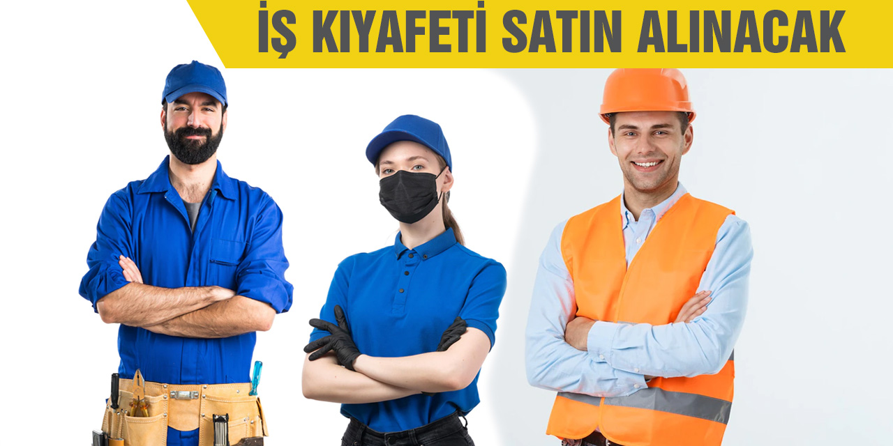 İş kıyafeti satın alınacak