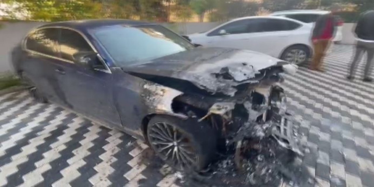 Siverek’te İYİ Parti’li Tüysüz’ün aracı kundaklandı