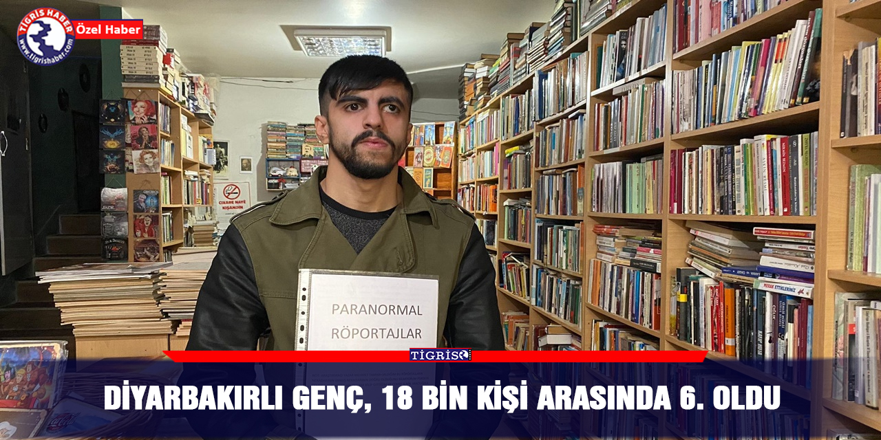 VİDEO - Diyarbakırlı genç, 18 bin kişi arasında 6. oldu