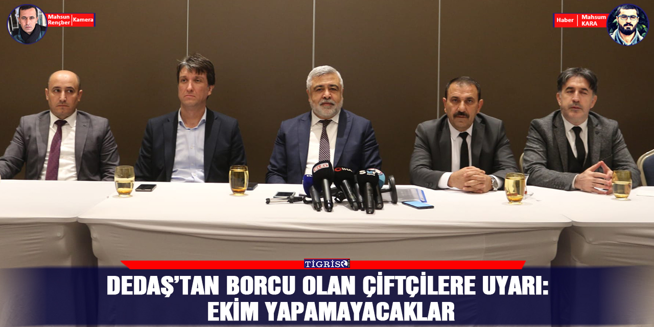 VİDEO - DEDAŞ’tan borcu olan çiftçilere uyarı: Ekim yapamayacaklar