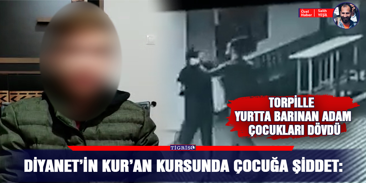 VİDEO -  Diyanet’in Kur’an kursunda çocuğa şiddet