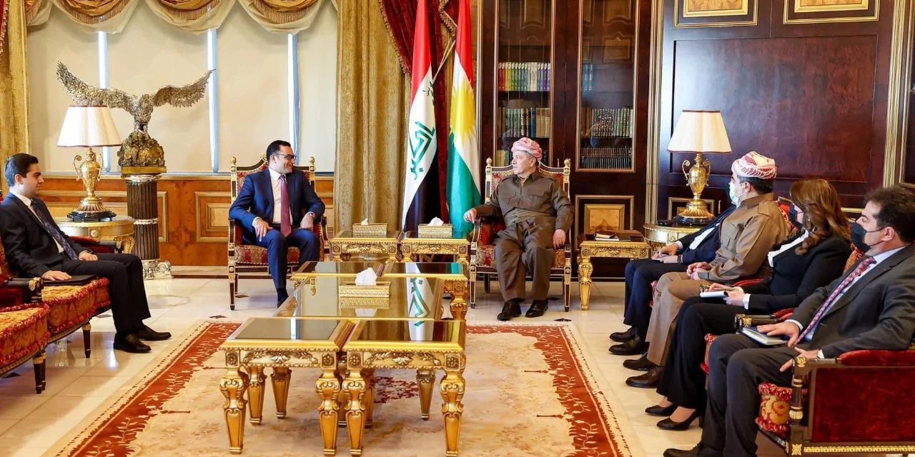 Türkiye'nin Erbil Başkonsolosu, Barzani ile görüştü