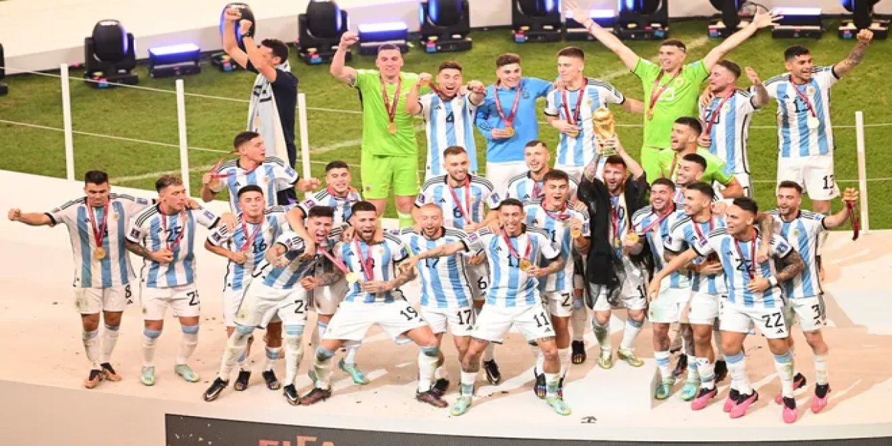 Arjantin dünya şampiyonu