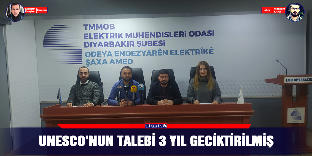 VİDEO - UNESCO’nun talebi 3 yıl geciktirilmiş