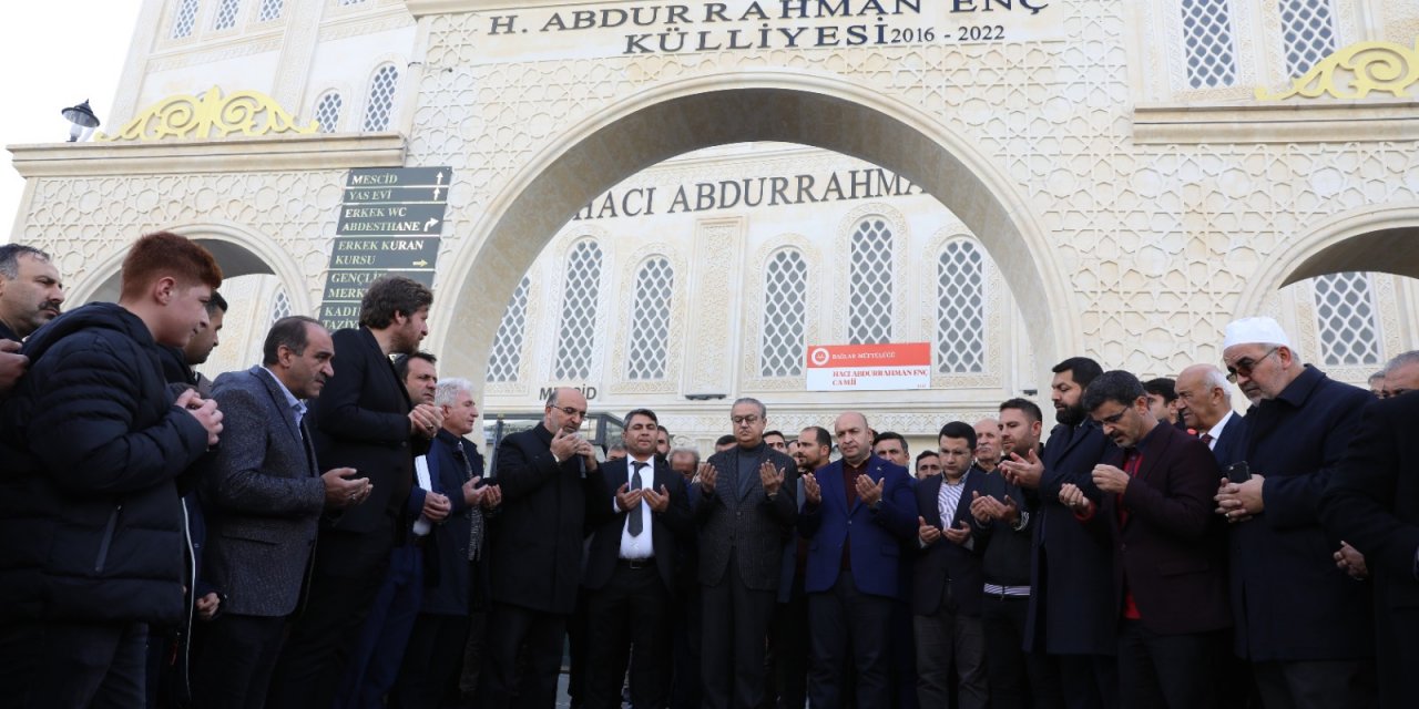 Diyarbakır Valisi Su, Hacı Abdurrahman Enç Külliyesinin açılışını yaptı