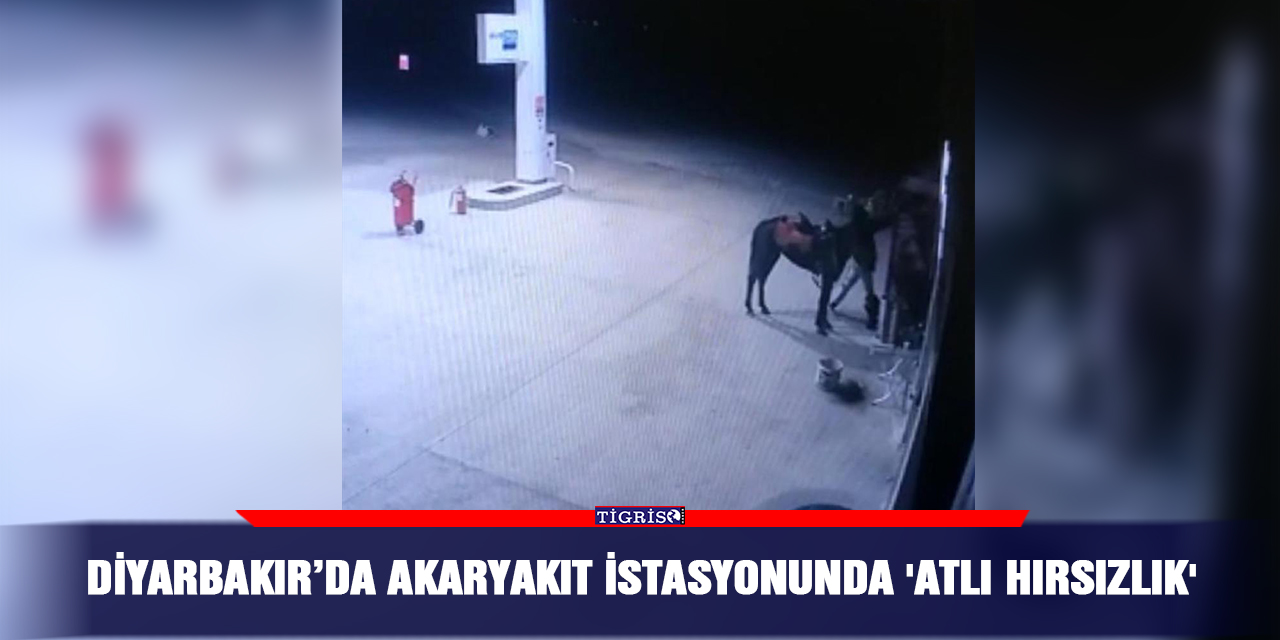 Diyarbakır’da akaryakıt istasyonunda 'atlı hırsızlık'