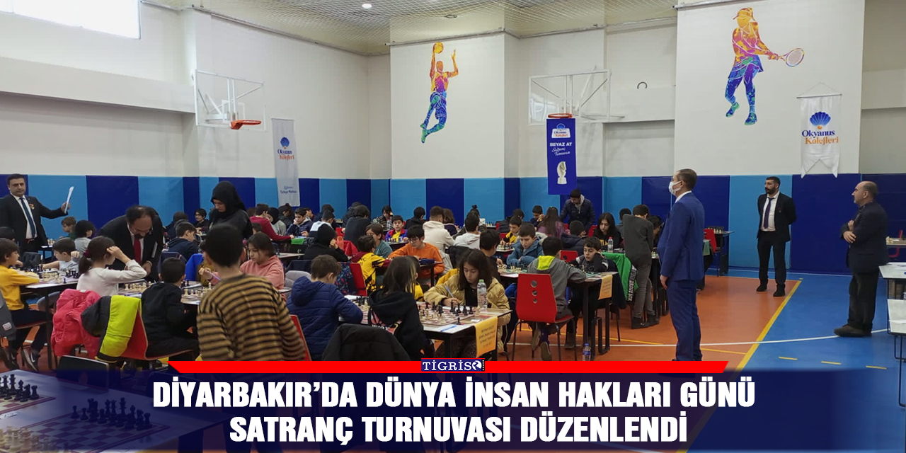 Diyarbakır’da Dünya İnsan Hakları Günü Satranç Turnuvası düzenlendi