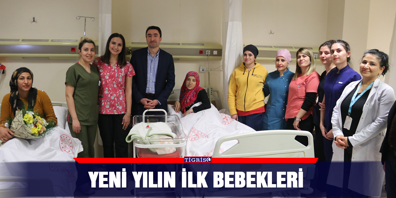 Yeni yılın ilk bebekleri