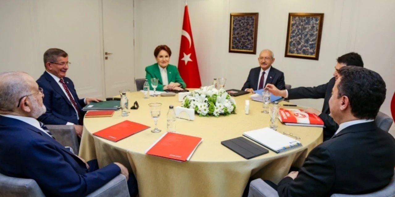 Altılı Masa, cumhurbaşkanı adayı belirlemesi istişarelerine başlıyor