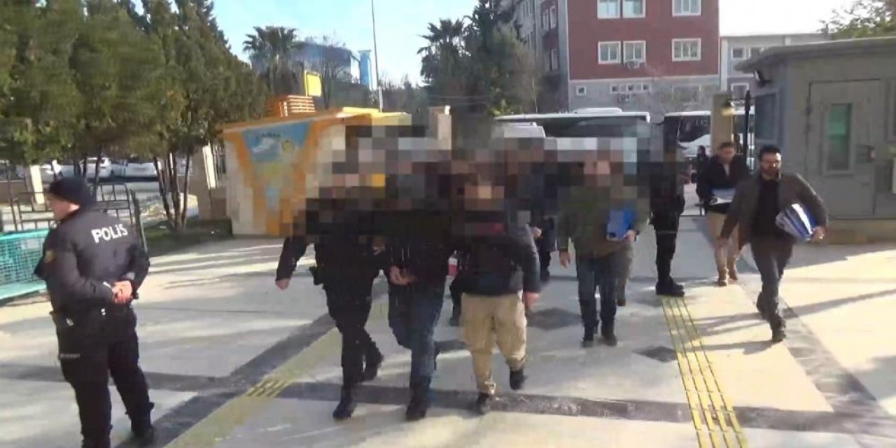 Change oto operasyonunda 8 tutuklama