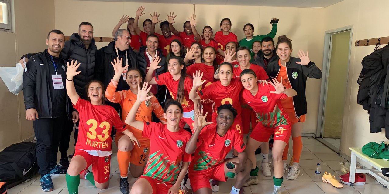 Amedspor Kadın Takımı yine maçı aldı