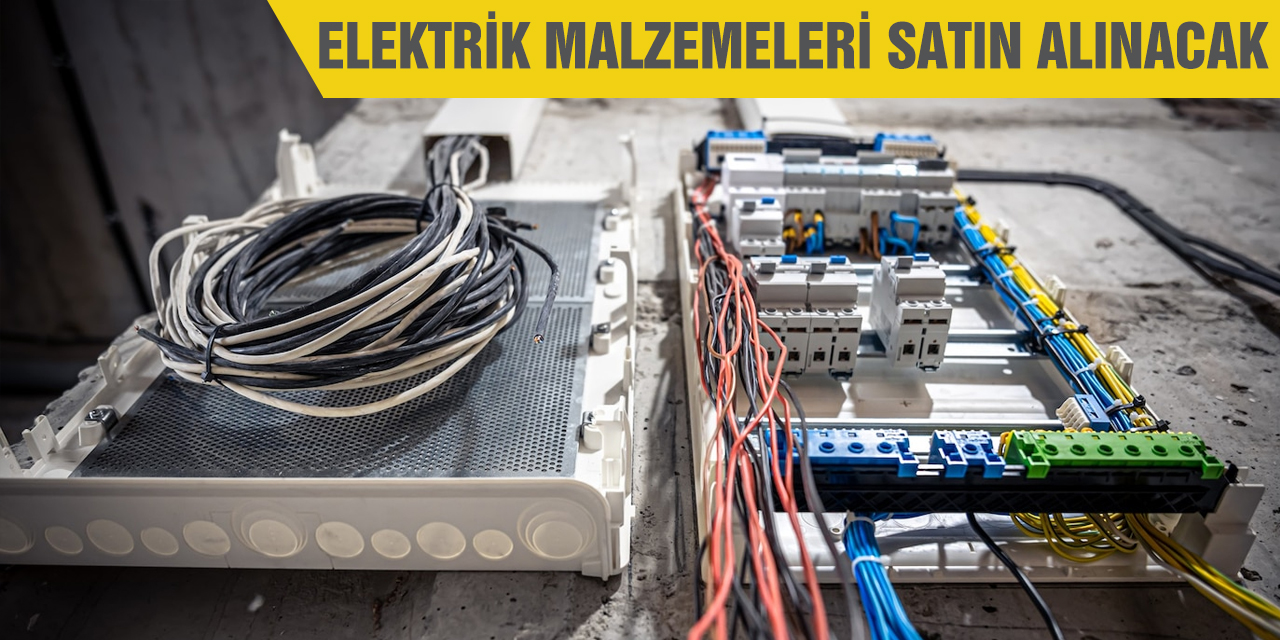Elektrik malzemesi alınacak