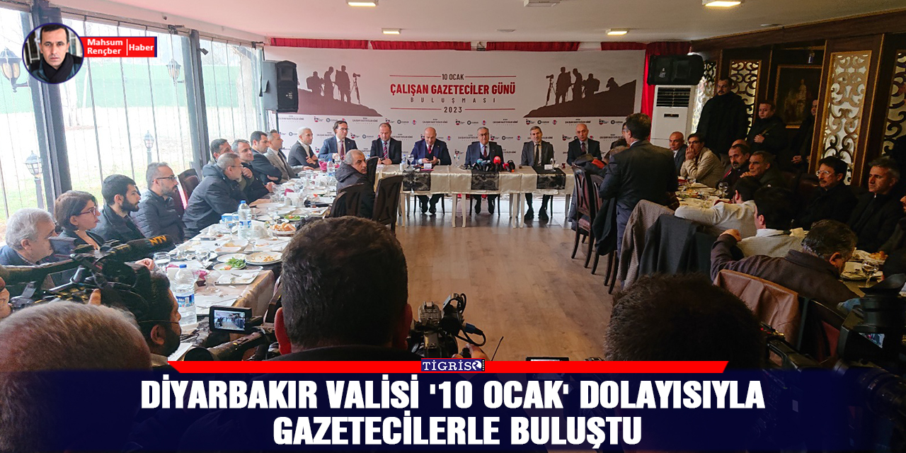 VİDEO - Diyarbakır Valisi '10 Ocak' dolayısıyla gazetecilerle buluştu