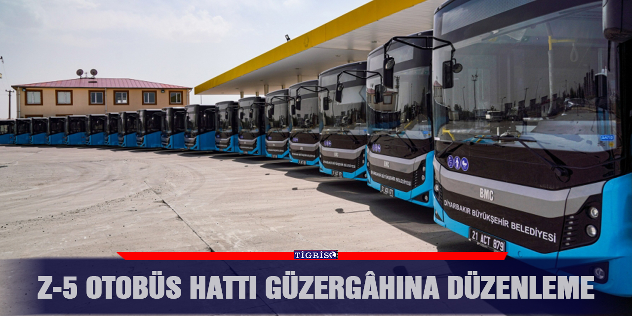 Z-5 otobüs hattı güzergâhına düzenleme