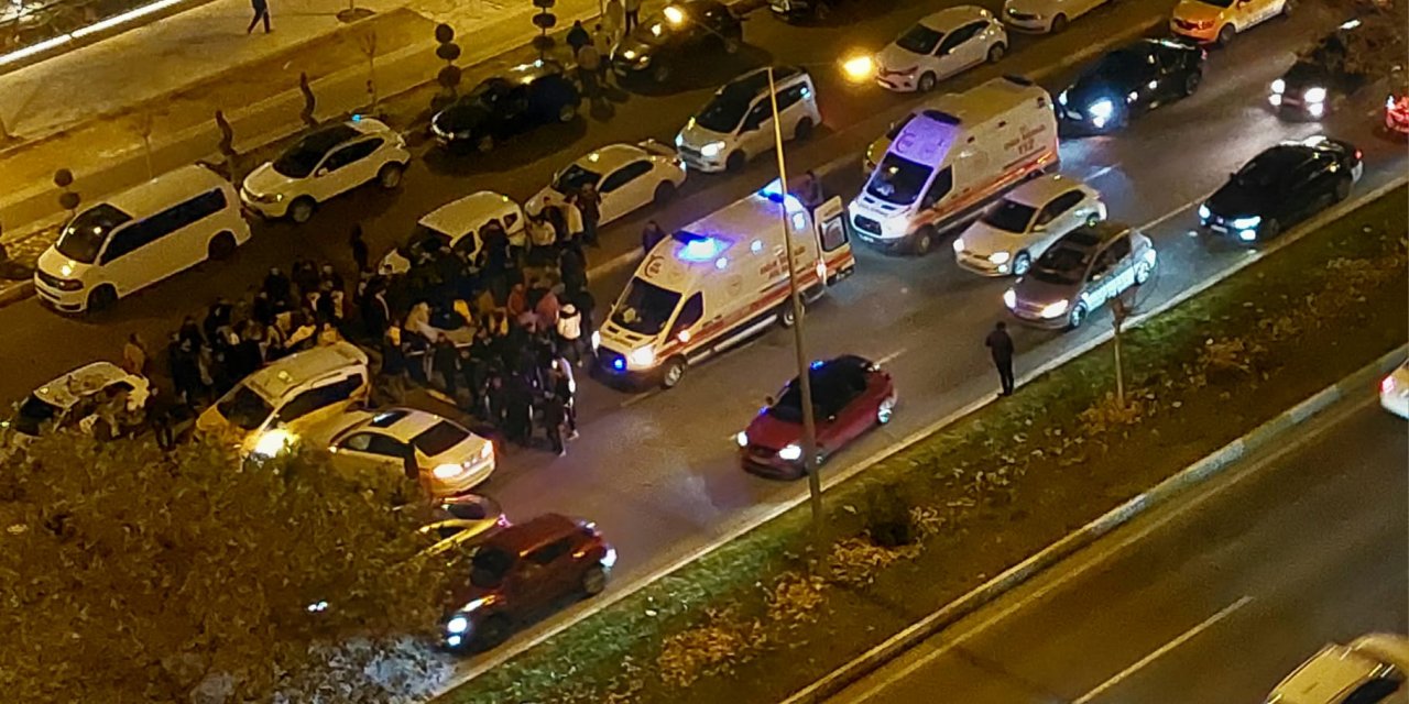 Mahabad Bulvarı'nda kaza