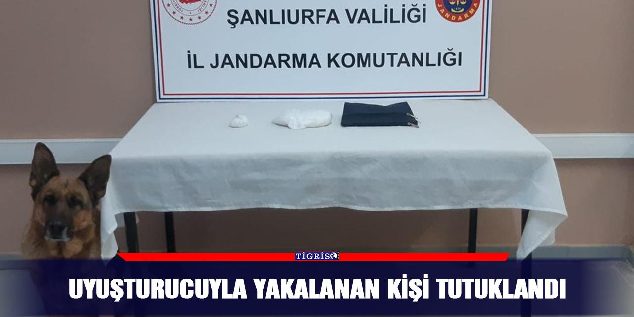 Uyuşturucuyla yakalanan kişi tutuklandı