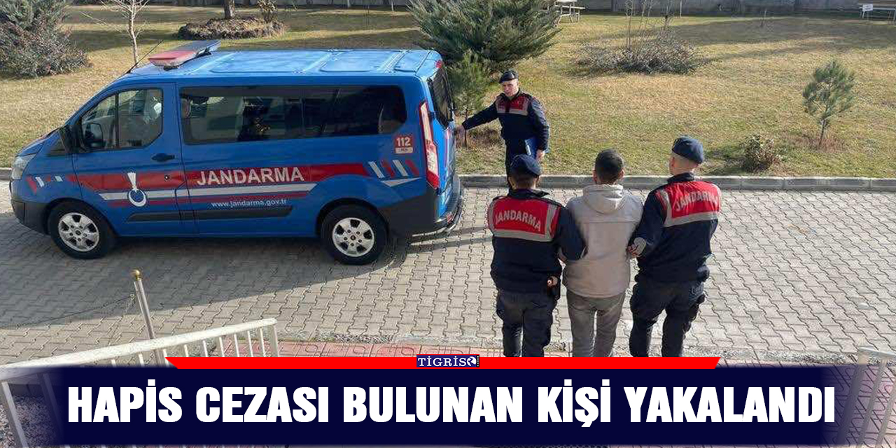 Hapis cezası bulunan kişi yakalandı